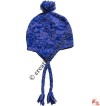 Mixed color woolen ear hat6