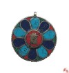 Stone setting metal pendant5