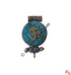 Sanskrit Om ghau pendant