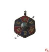 Stone setting metal pendant13