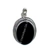 Half Round Braided wire Pendant