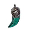 Tiger teeth pendant