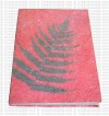 Leaf inlay notebook