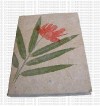 Bamboo leaves inlay notebook