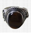 Three ball finger ring