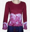 Round neck Full sleeves rib cotton Tshirt