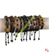 Multi-size stone bracelet