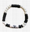 Bone beads wristband