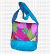 Tie-dye joined felt bag 12