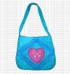 Heart shape patch felt bag 65