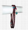 Decorative rose wood Mala