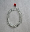 Clear glass beads Mala