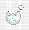Cat head Key-ring