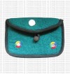 Felt flap coin purse