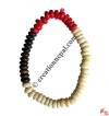 Three coulor wristband