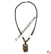 Cranium pendant necklace