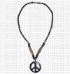 Peace pendant necklace