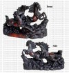 dark color flying horses