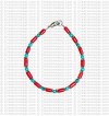 Coral and Turquoise bracelet