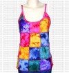 Squares joined rib t-shirt