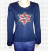Crochet star rib tshirt
