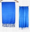 Plain cotton check scarf263