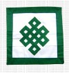 Patch-work knot cushion cover2