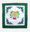 Embroidered fish cushion cover 