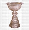 Medium butter lamp (white)