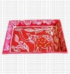 Mithila art - wild elephant small tray