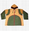 Patch-work cotton jacket