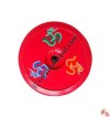 OM paint wooden incense burner