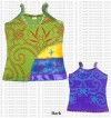 Crochet design printed t-shirt