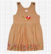 Sleeveless cotton baby frock