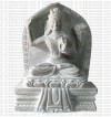 Manjushree - 8'' stone statue