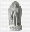 Standing Buddha - 12'' stone statue