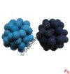 4 cm diameter felt balls