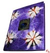 Tie-dye Peacock fin notebook