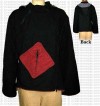 Patch pocket cotton hooded jacket