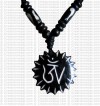 Tibetan OM sun amulet