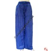 Blue stripes pieces joined trouser