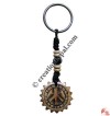 Bone carved key chain 42