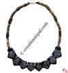 8-Auspicious signs bone necklace 2
