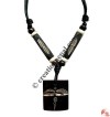Carved bone pendant58