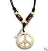 Carved bone pendant60