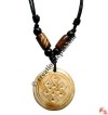 Carved bone pendant66