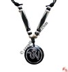 Carved bone pendant77