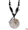 Carved bone pendant90