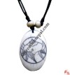 Carved bone pendant102