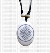 Carved bone pendant103